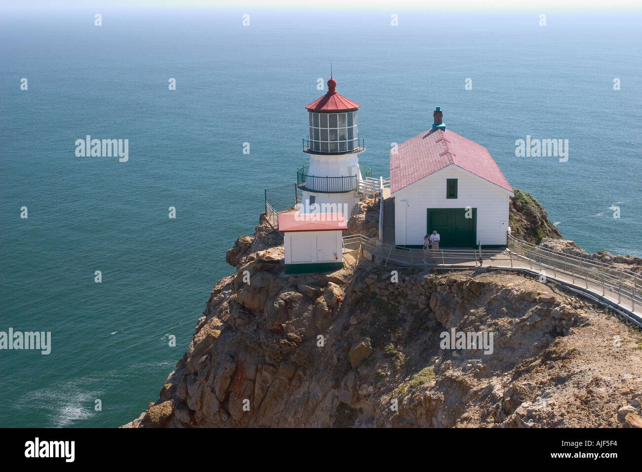 Point Reyes Lighthouse Point Reyes National Seashore California Foto Stock