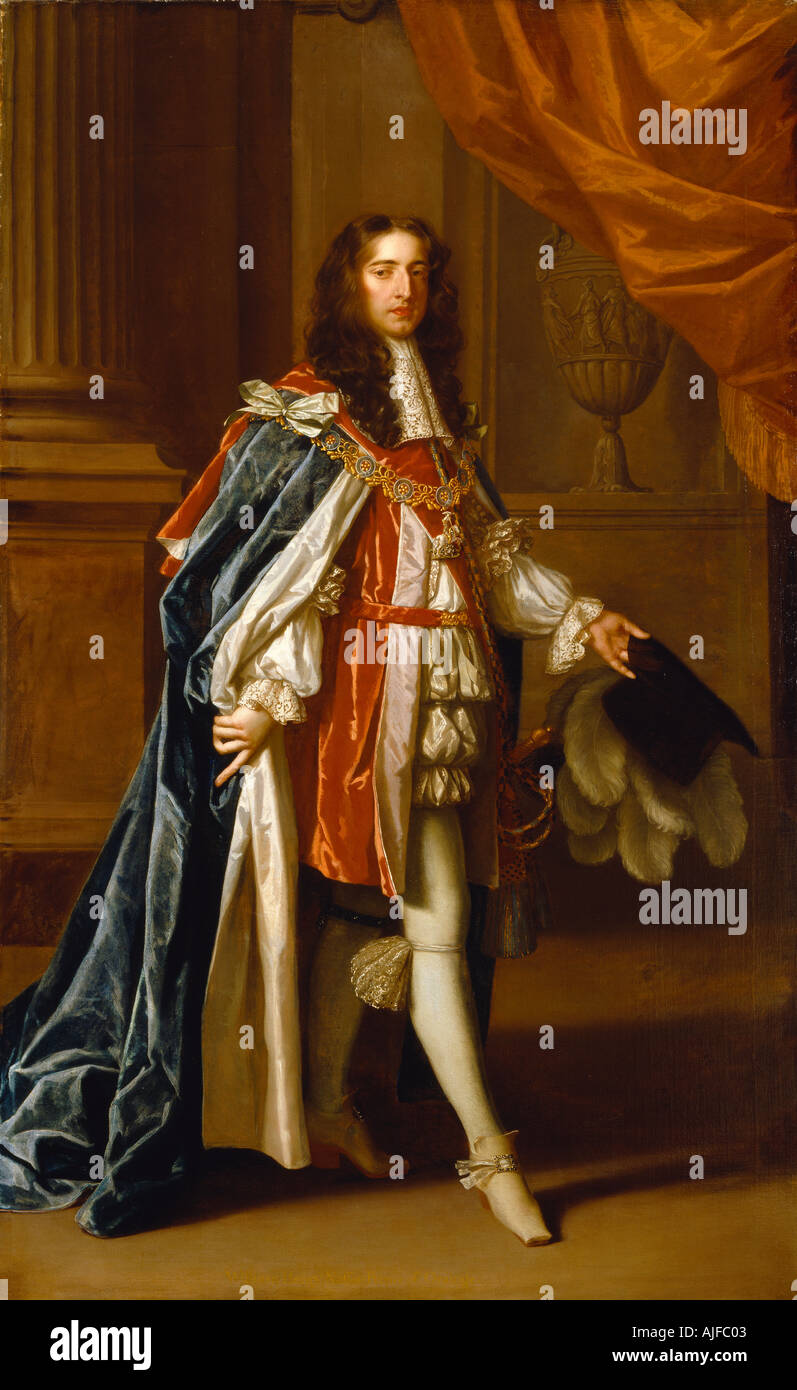 WILLIAM III da Willem Wissing 1653 1687 Foto Stock