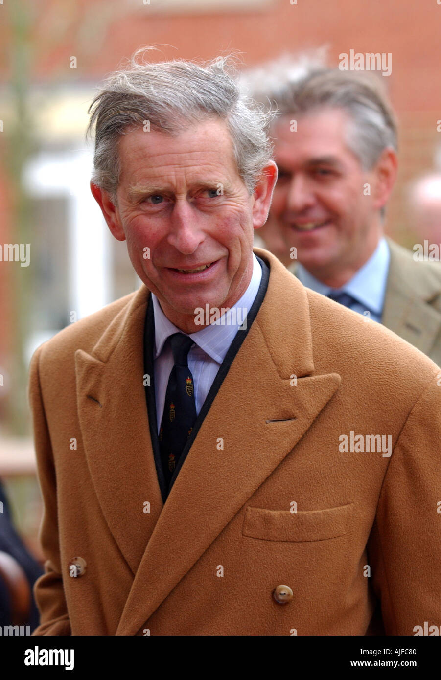 Il principe Carlo durante un impegno ufficiale Foto Stock