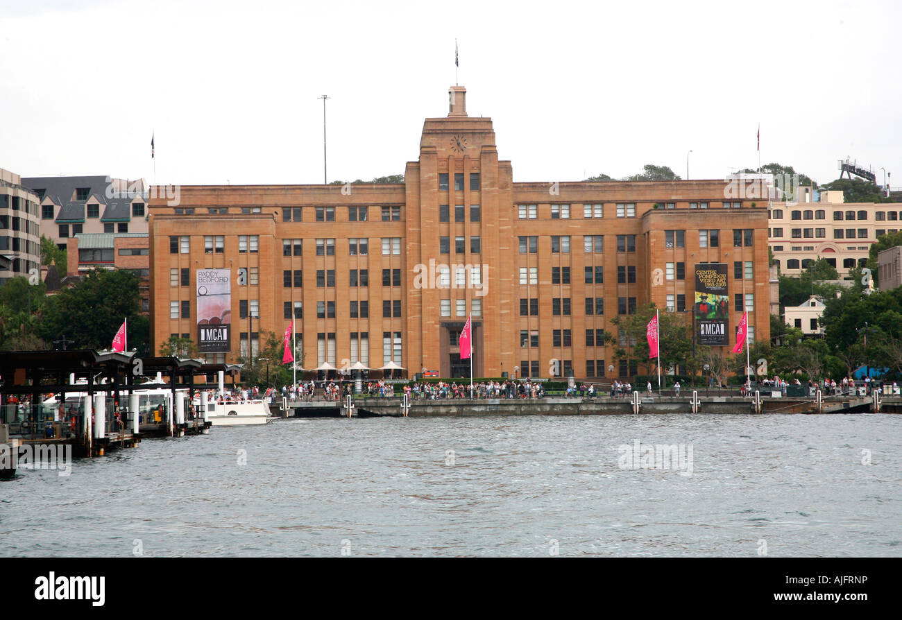 Museo di Arte Contemporanea di Circular Quay, Sydney, Australia Foto Stock