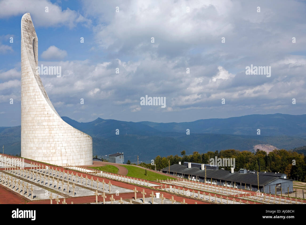 Struthof il solo campo di concentramento nazista situato in Francia Foto Stock