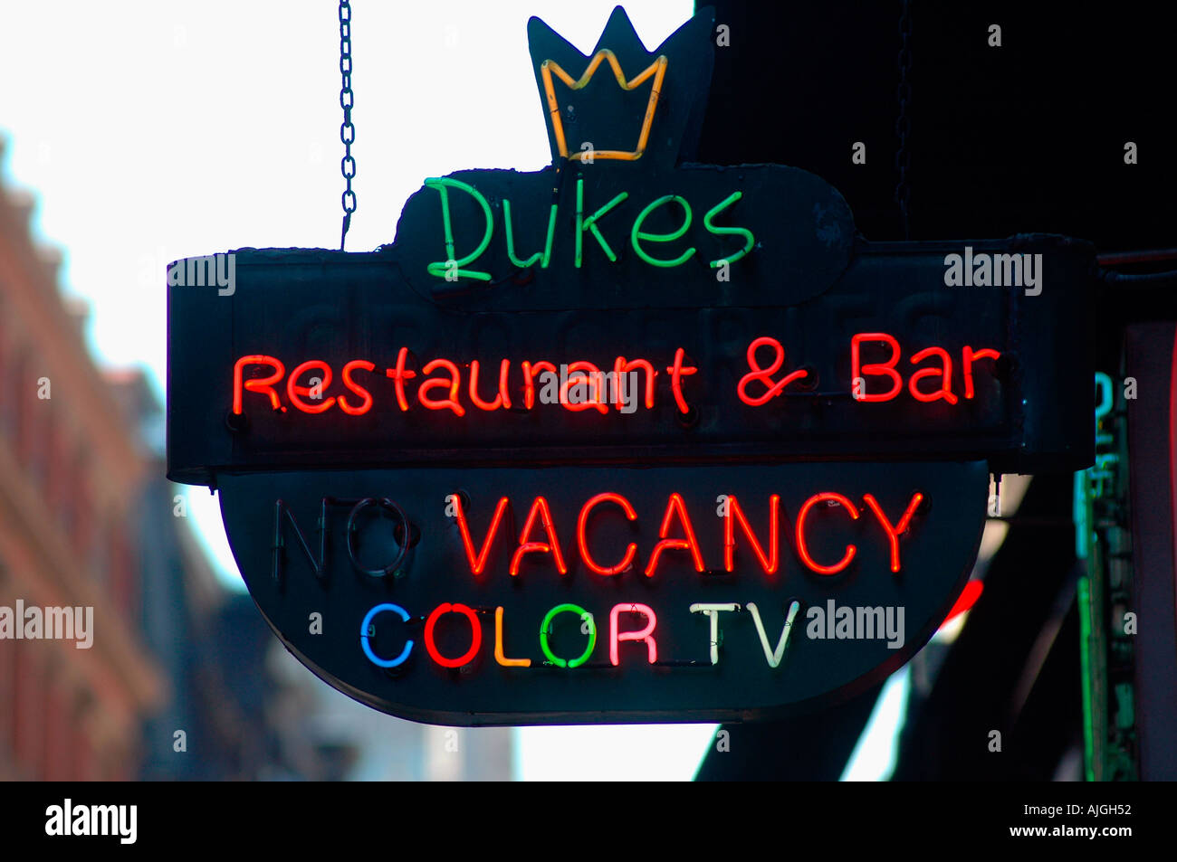 Il duca s Bar di Gramercy Park la sezione della città di New York Foto Stock