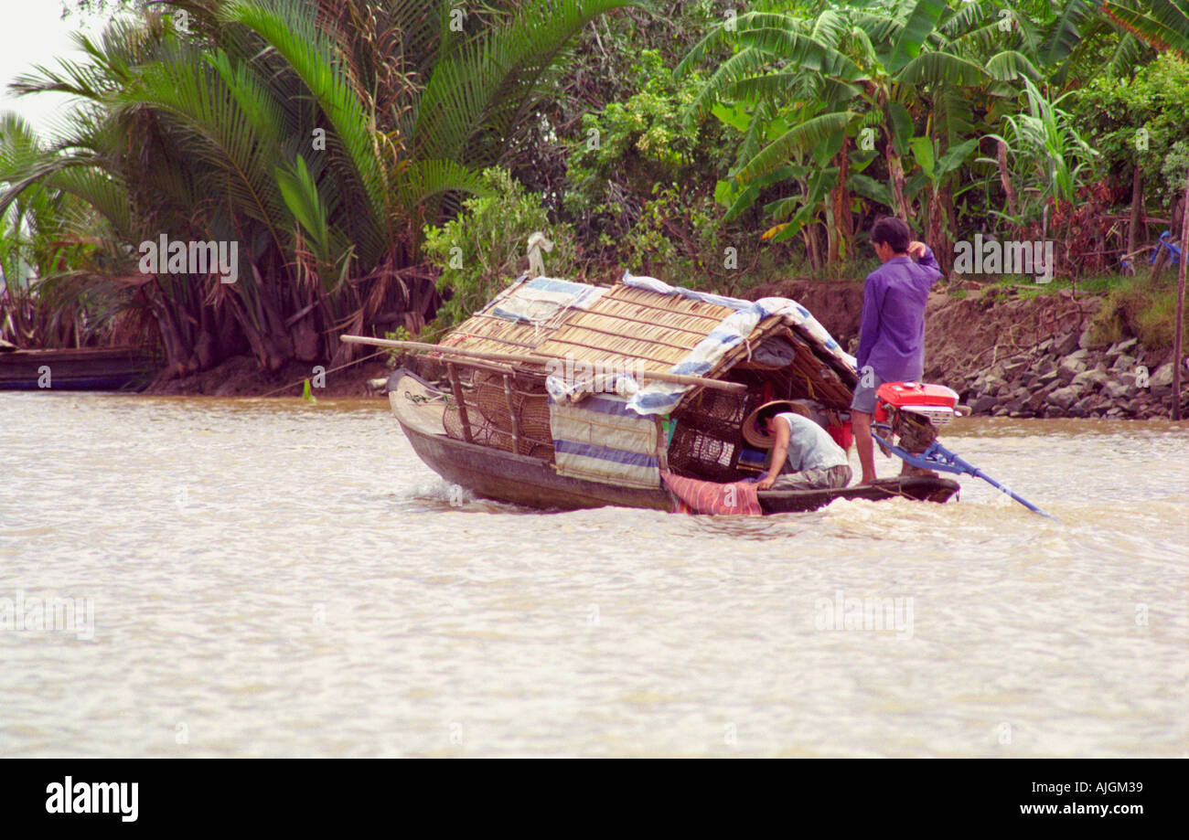 Delta del Mekong S di Ho Chi Minh City Saigon Vietnam del Sud Foto Stock