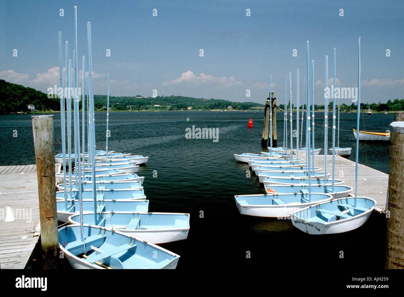 DM Mystic Seaport Mystic Seaport Connecticut Foto Stock