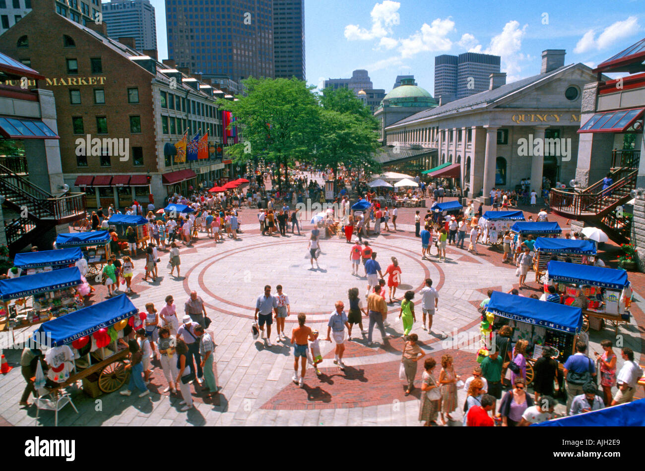 Il Mercato di Quincy Boston Massachusetts 2 Foto Stock