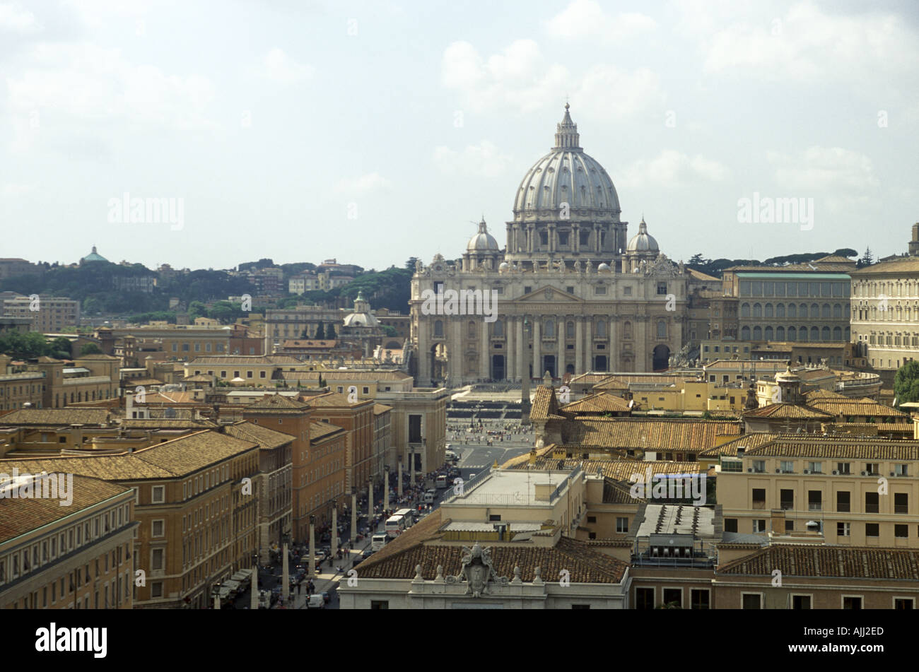 San Pietro in Vaticano Roma Italia Foto Stock