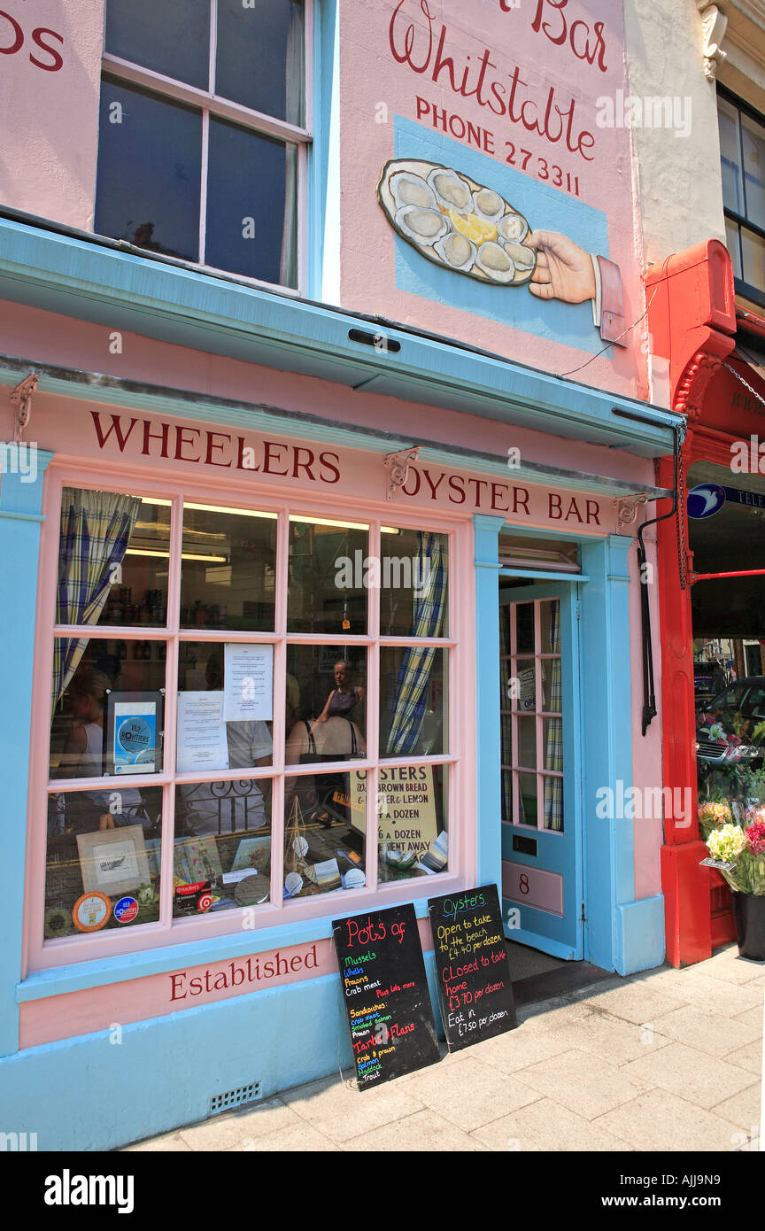 Whitstable, Wheelers Oyster Bar Foto Stock