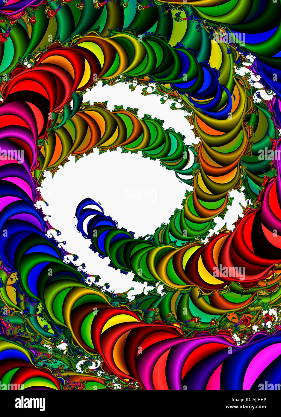 Computer immagine generata Foto Stock