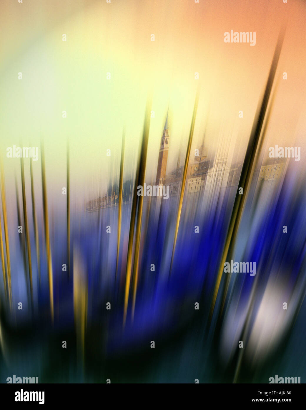 IT - VENEZIA: Isola di San Giorgio Maggiore Foto Stock