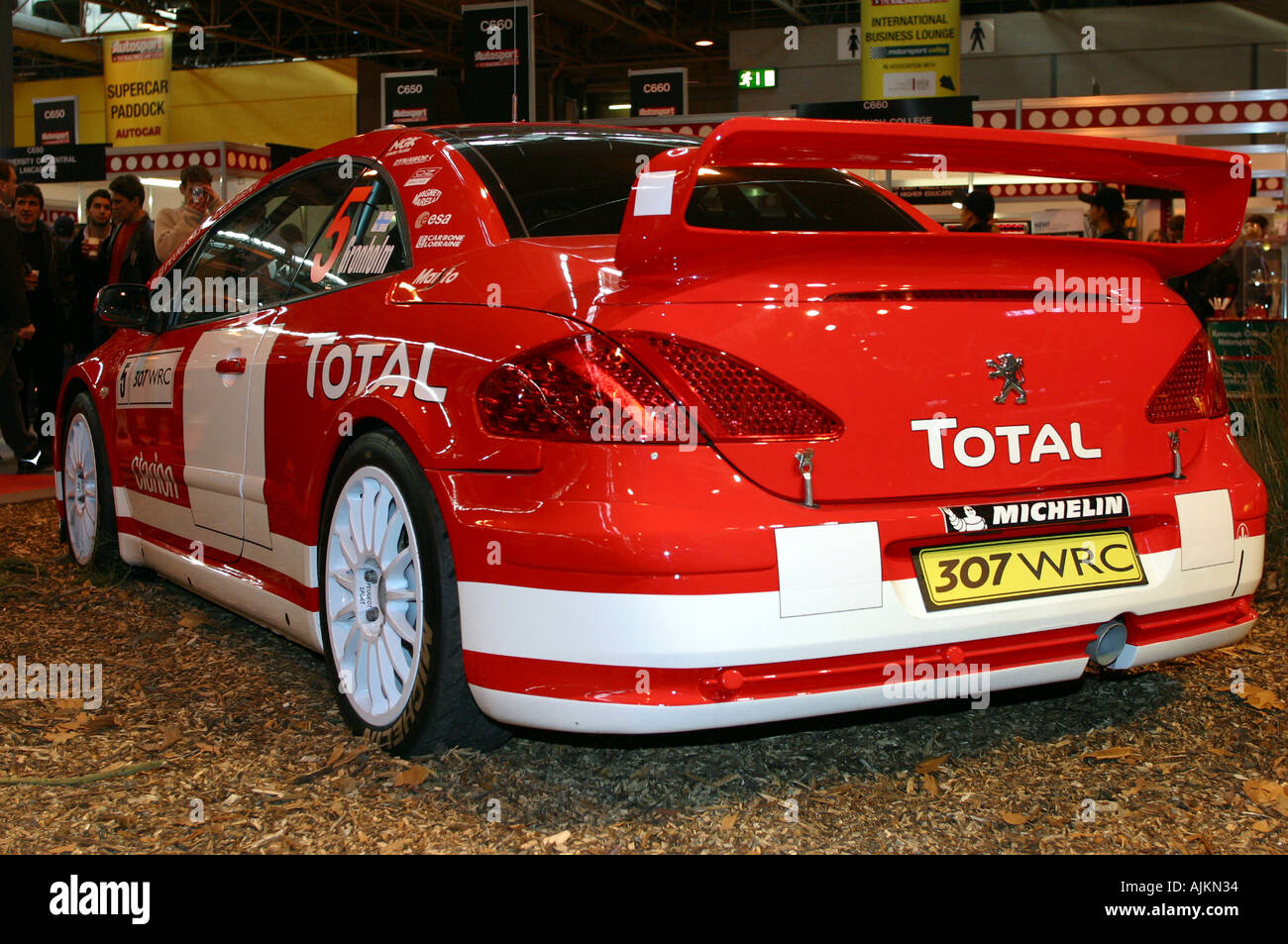 Peugeot 306 rally WRC auto presso auto sport show nec birmingham Foto Stock