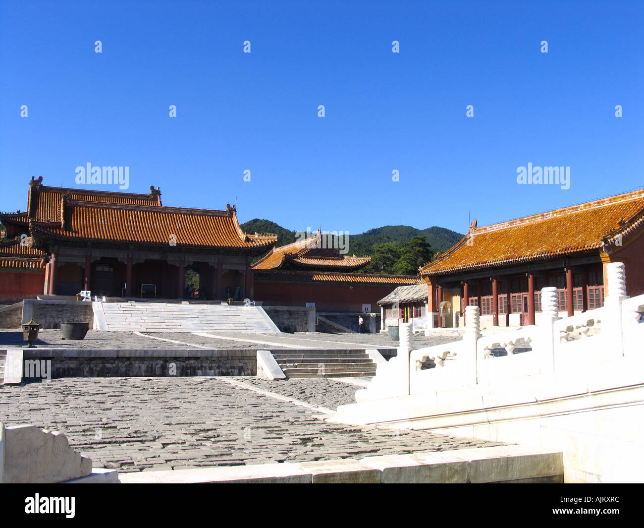 Tombe imperiali di Empress Dowager Cixi di Qing Dynasity nell'est di Pechino UNESCO World storia siti del patrimonio Foto Stock