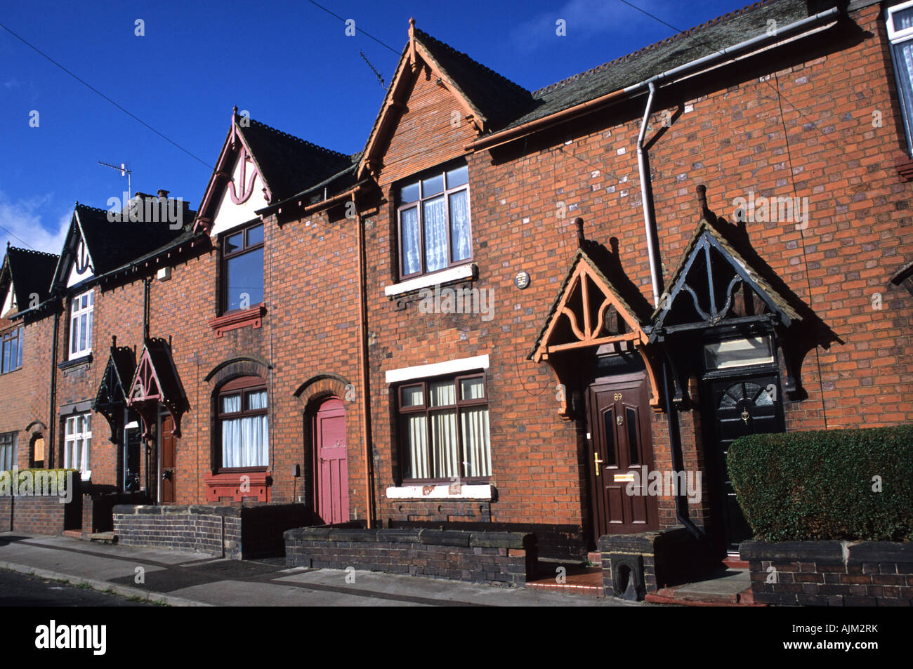 Sir Stanley Matthews Casa Natale di Stoke-on-Trent Foto Stock