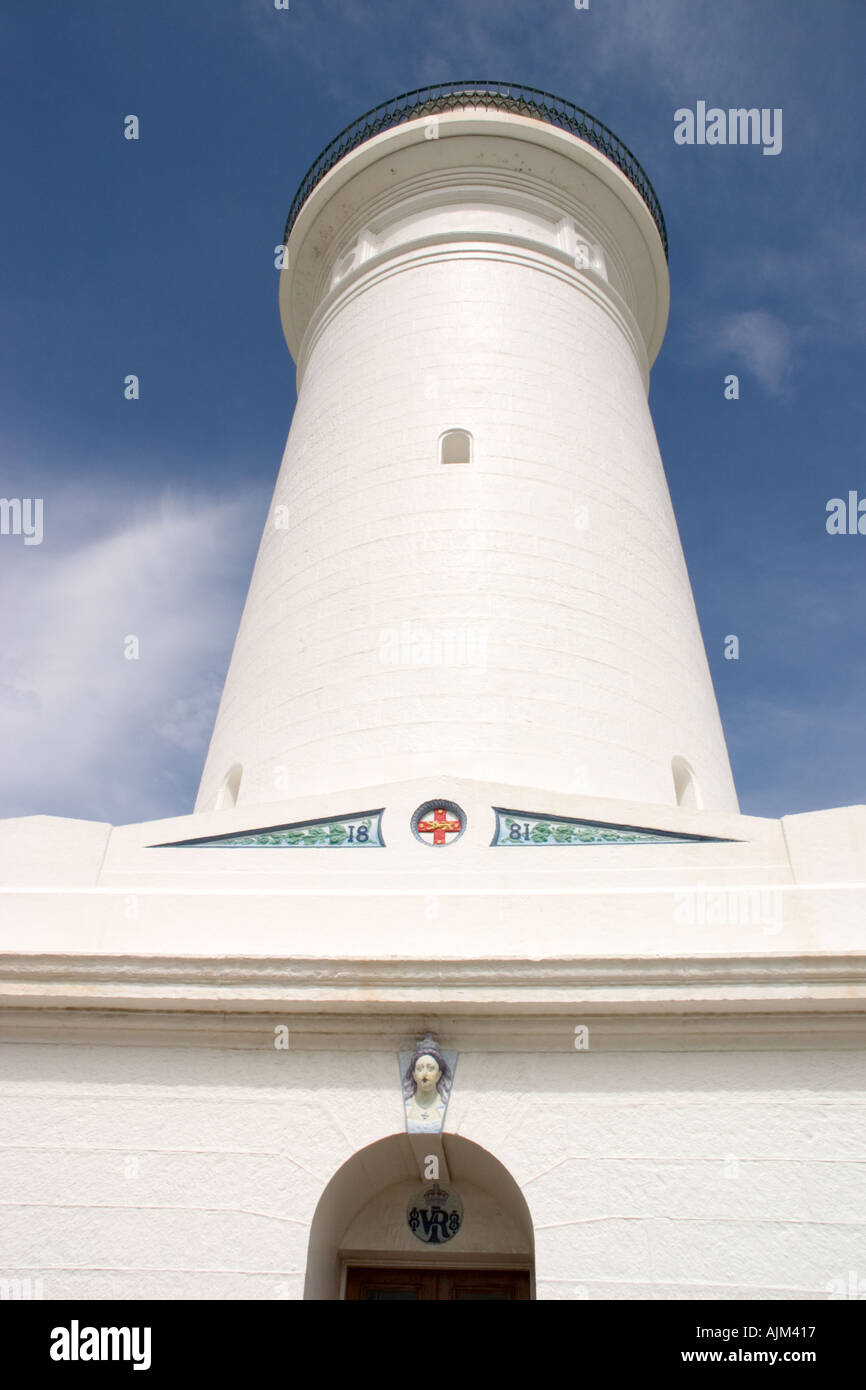 Luce di Macquarie sulle scogliere di Vaucluse Sydney Foto Stock