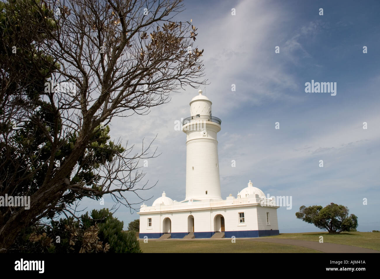 Luce di Macquarie sulle scogliere di Vaucluse Sydney Foto Stock
