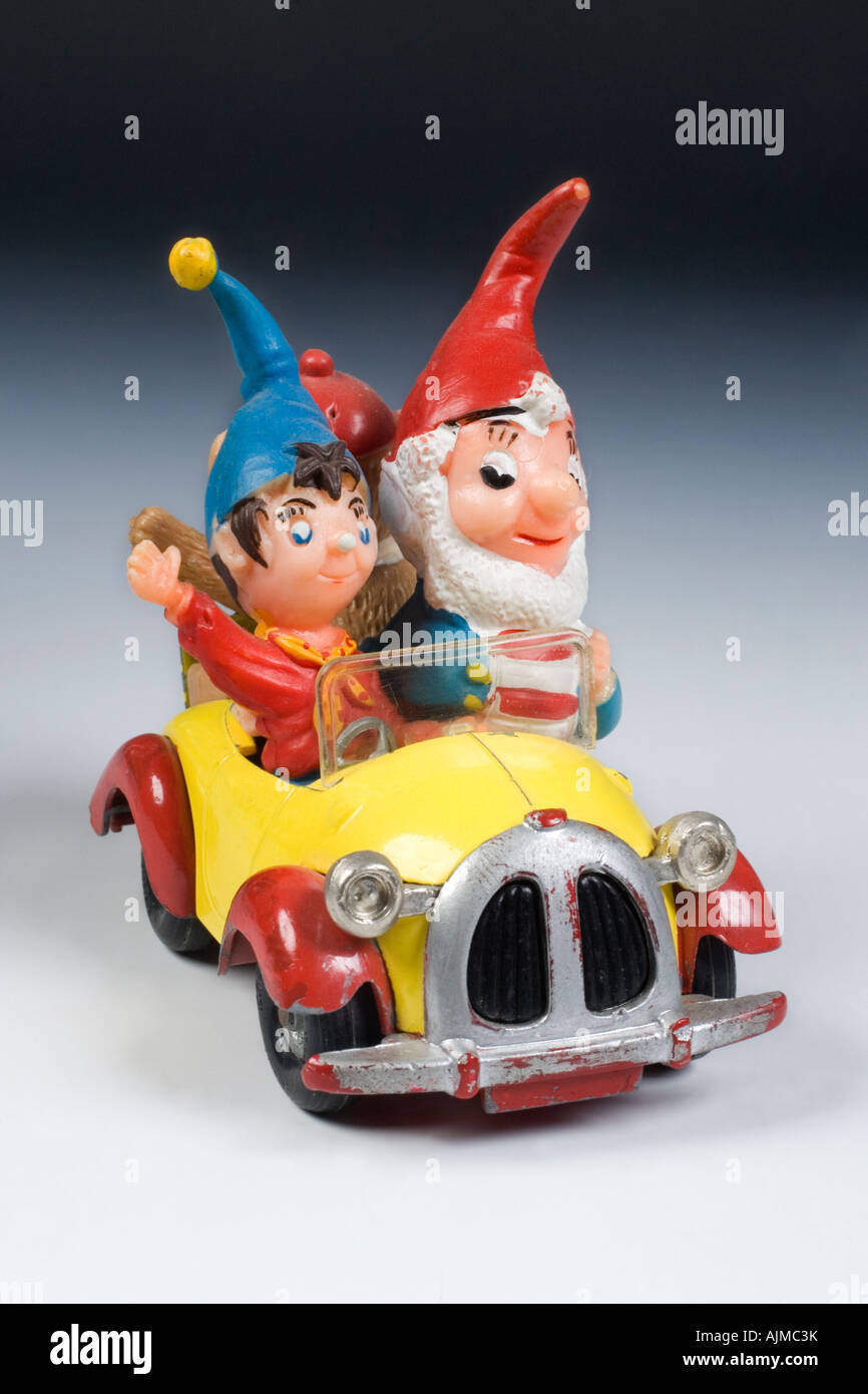 Corgi modello pressofuso auto n. 801 Noddy e grandi orecchie auto rilasciato 1969 Foto Stock
