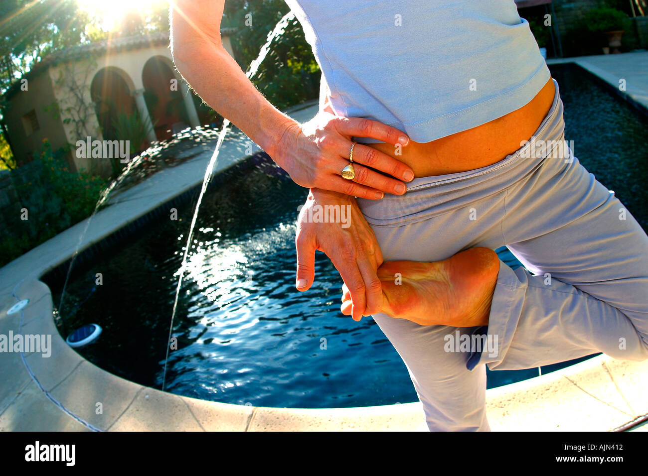 YOGA Foto Stock