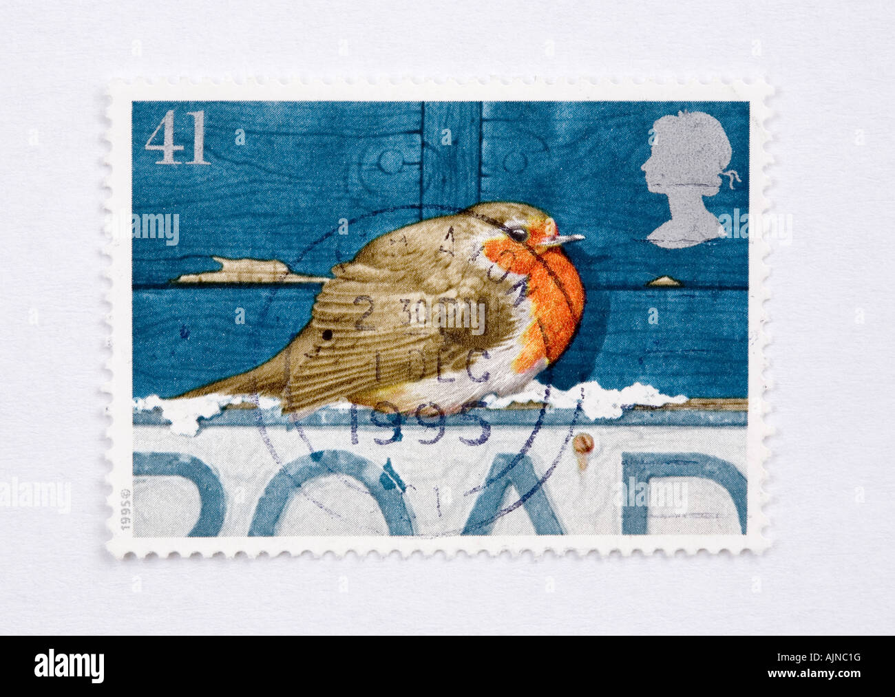 British francobollo Foto Stock