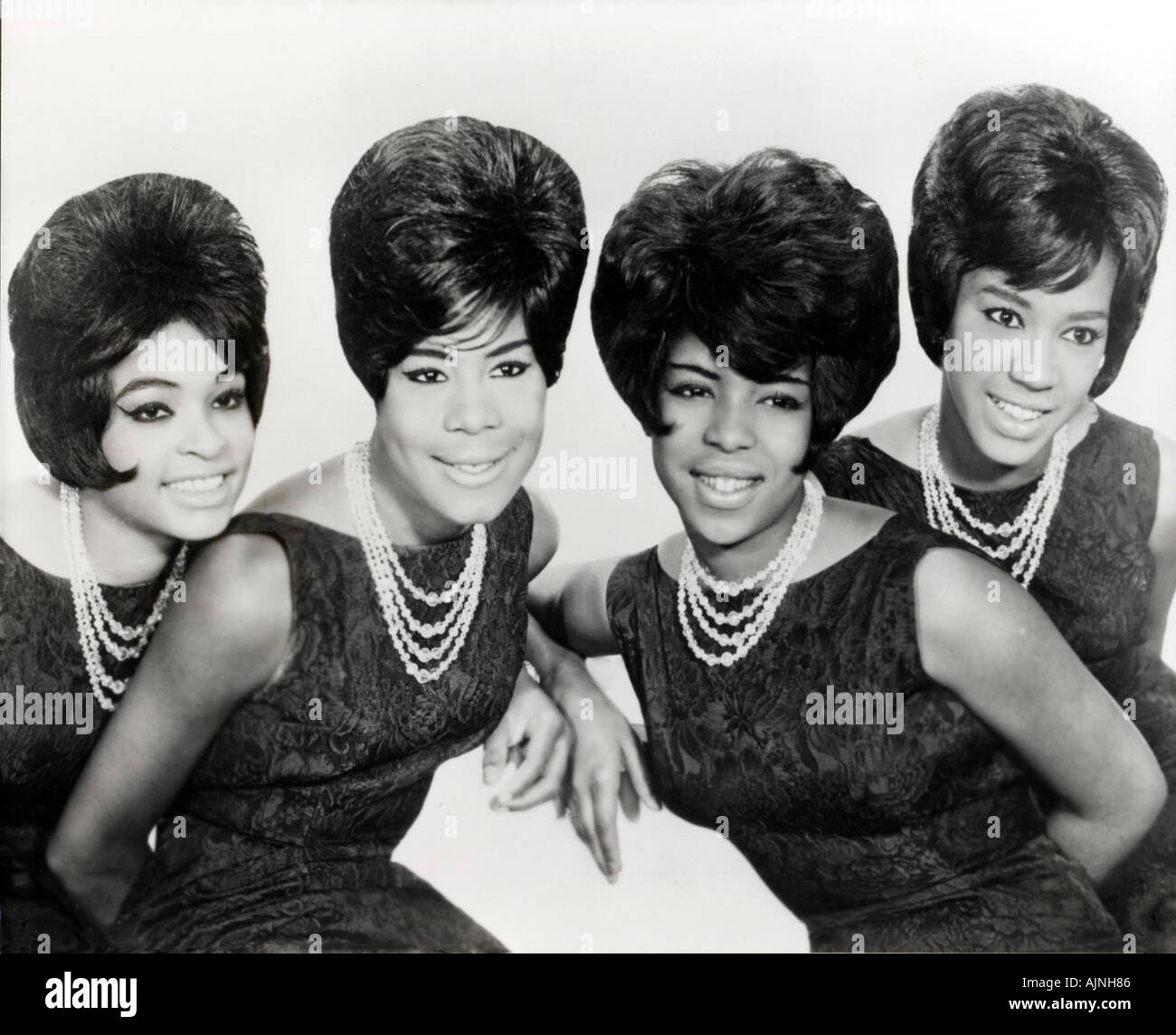 MARVELETTES Tamla Motown gruppo più famose per la loro 1961 hit prego Signor postino Foto Stock