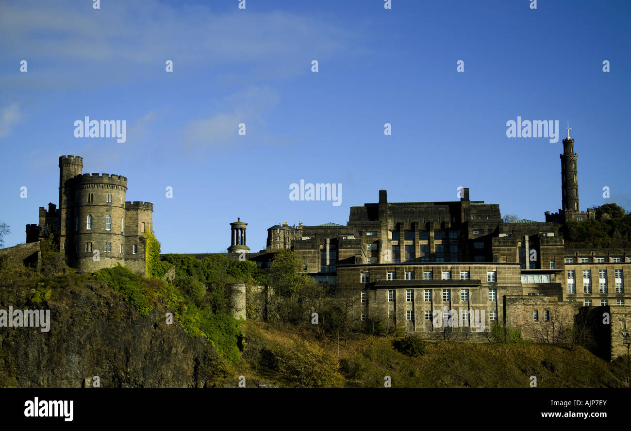 Calton District, Edimburgo, Scozia, Regno Unito Foto Stock