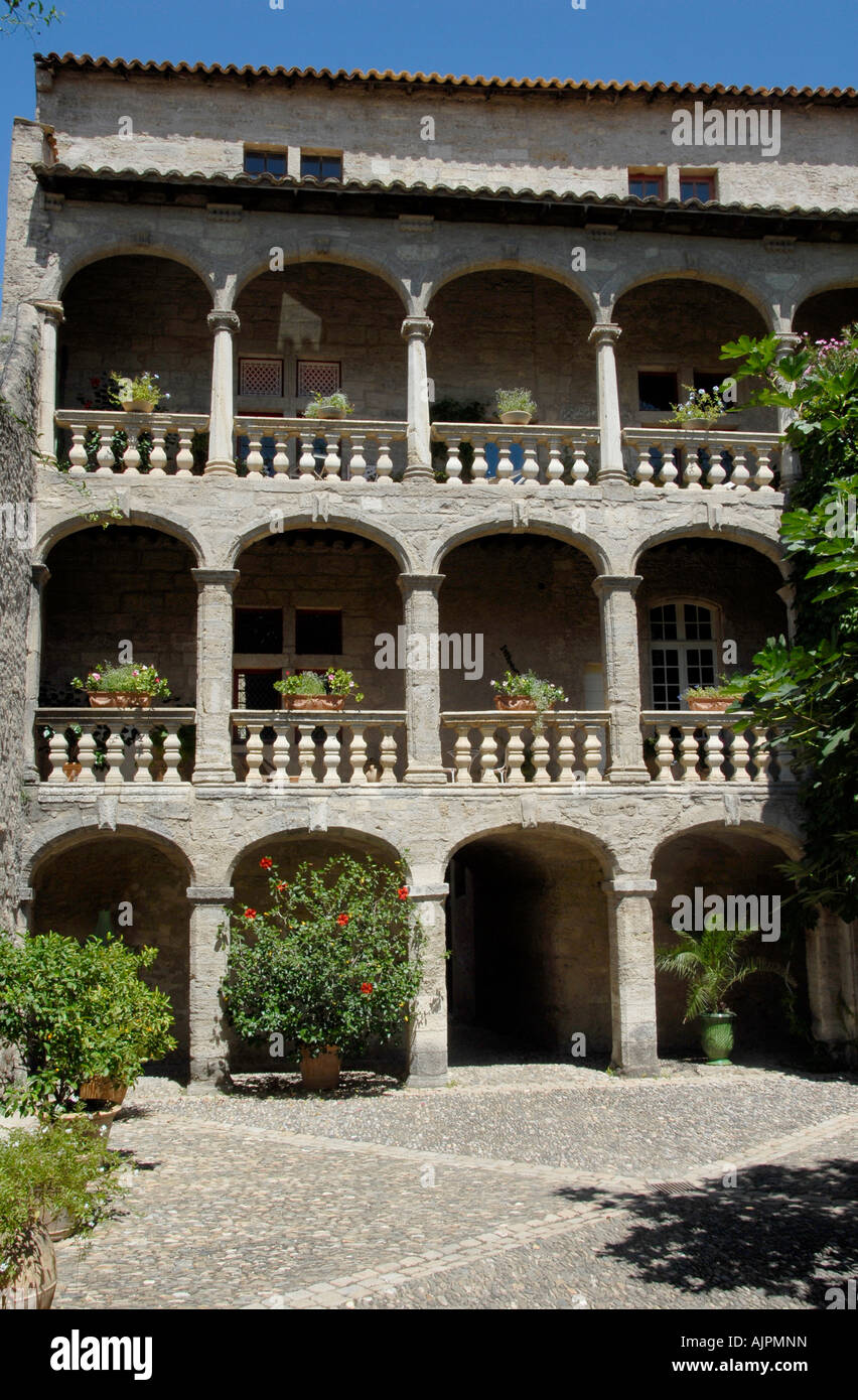 Hotel d'Alfonce Pezenas Herault languedoc Francia Foto Stock