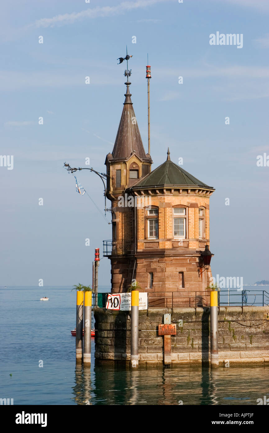 Il porto di Costanza sul Lago di Costanza Germania Luglio 2006 Foto Stock