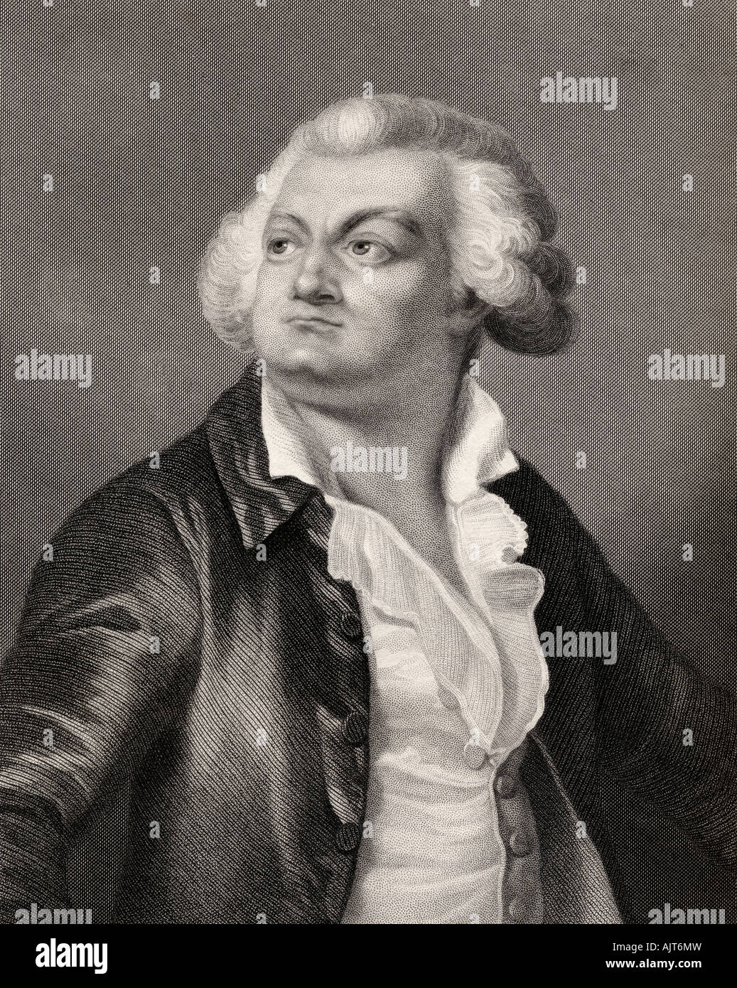 Honoré Gabriel Riqueti, Comte de Mirabeau, 1749 - 1791. Uomo di stato rivoluzionario francese. Foto Stock