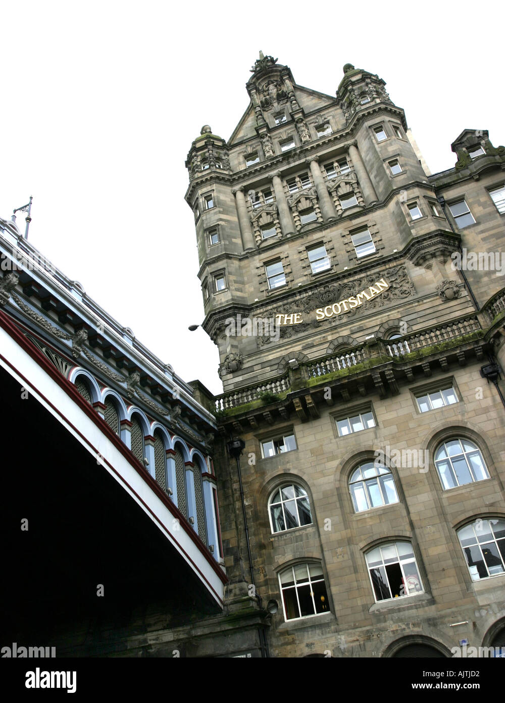 The Scotsman Hotel Edinburgh l'edificio è stato formalmente la casa di The Scotsman Newspaper Foto Stock