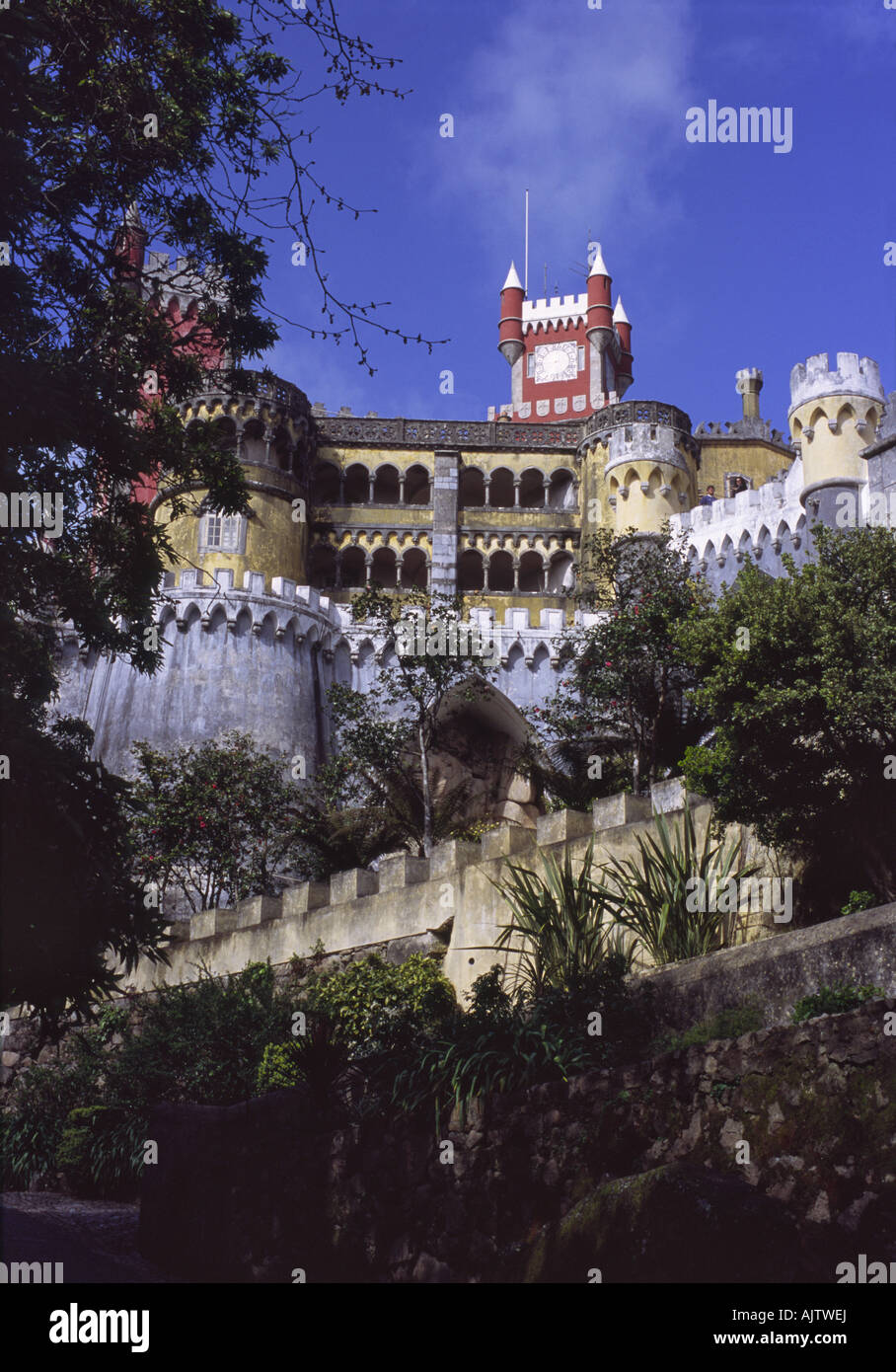 Palazzo di Sintra Lisbona Portogallo Foto Stock