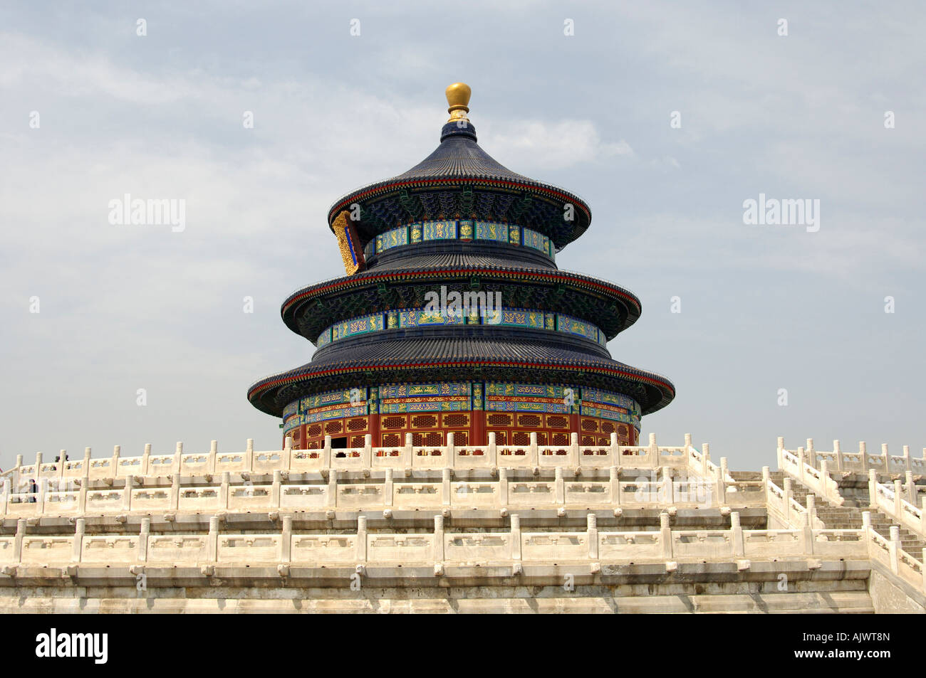 La sala di preghiera per i buoni raccolti Tempio del Cielo a Pechino in Cina Foto Stock