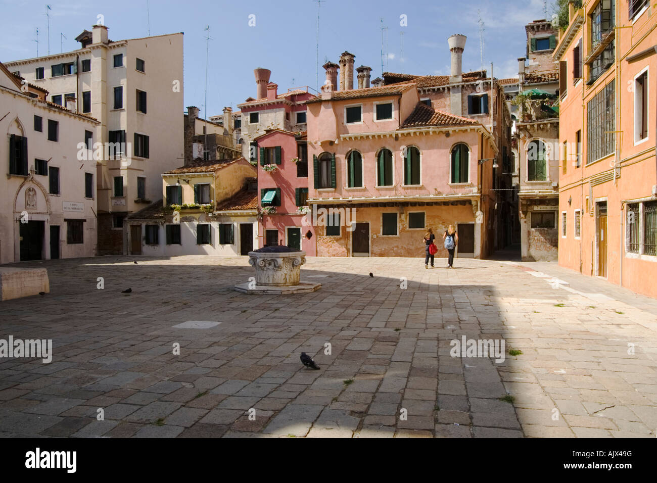 Campo della Maddalena Cannaregio Venezia Italia Foto Stock