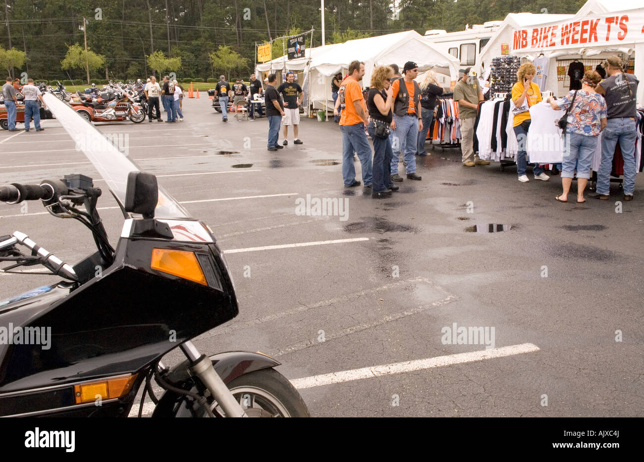 Bike Rally Myrtle Beach South Carolina USA Foto Stock