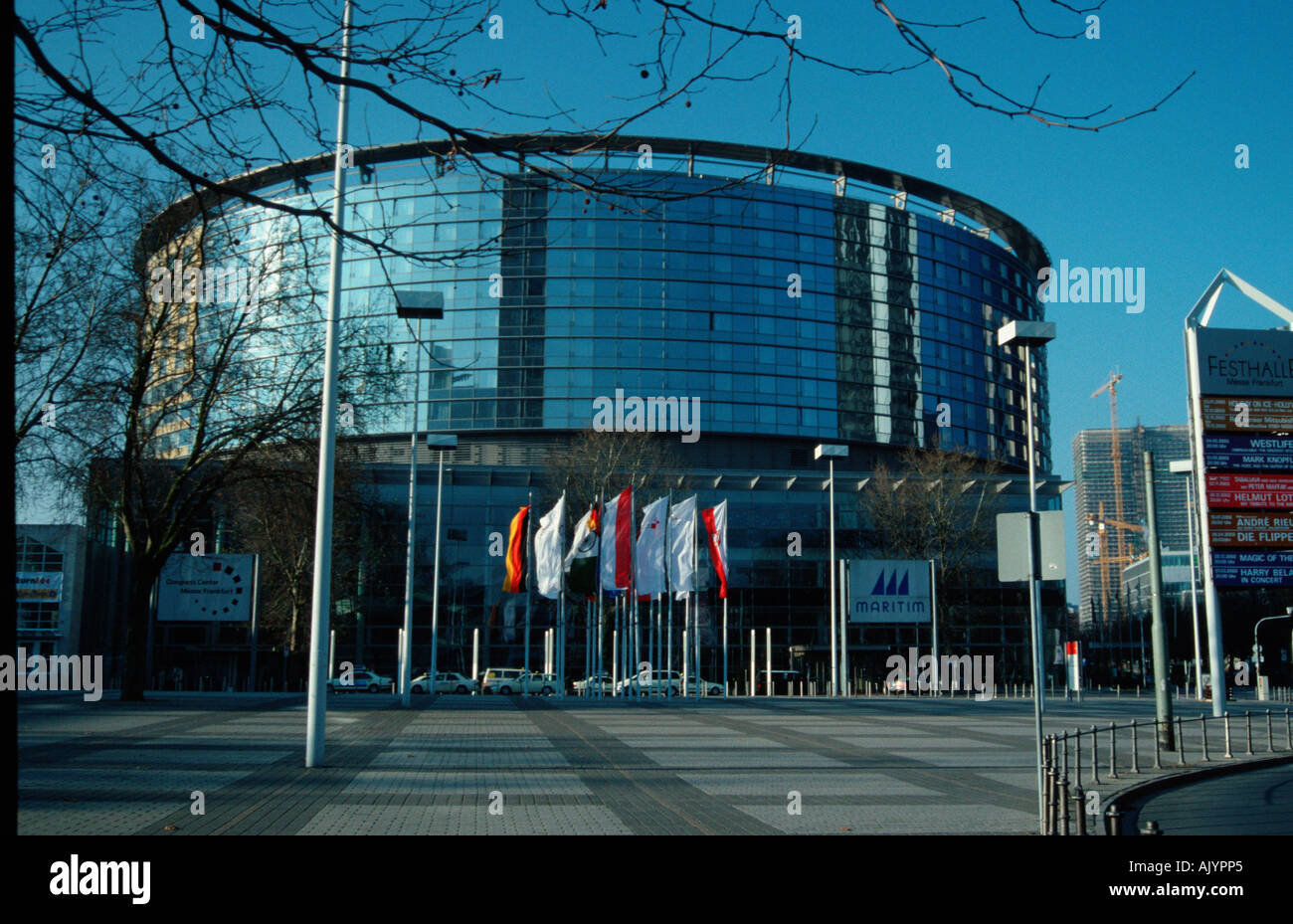 Centro congressi / Frankfurt am Main / Kongresszentrum / Messe Foto Stock