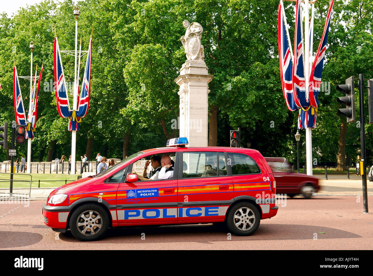 Il Metropolitan Police Service (MPS) Londra, Inghilterra. Foto Stock