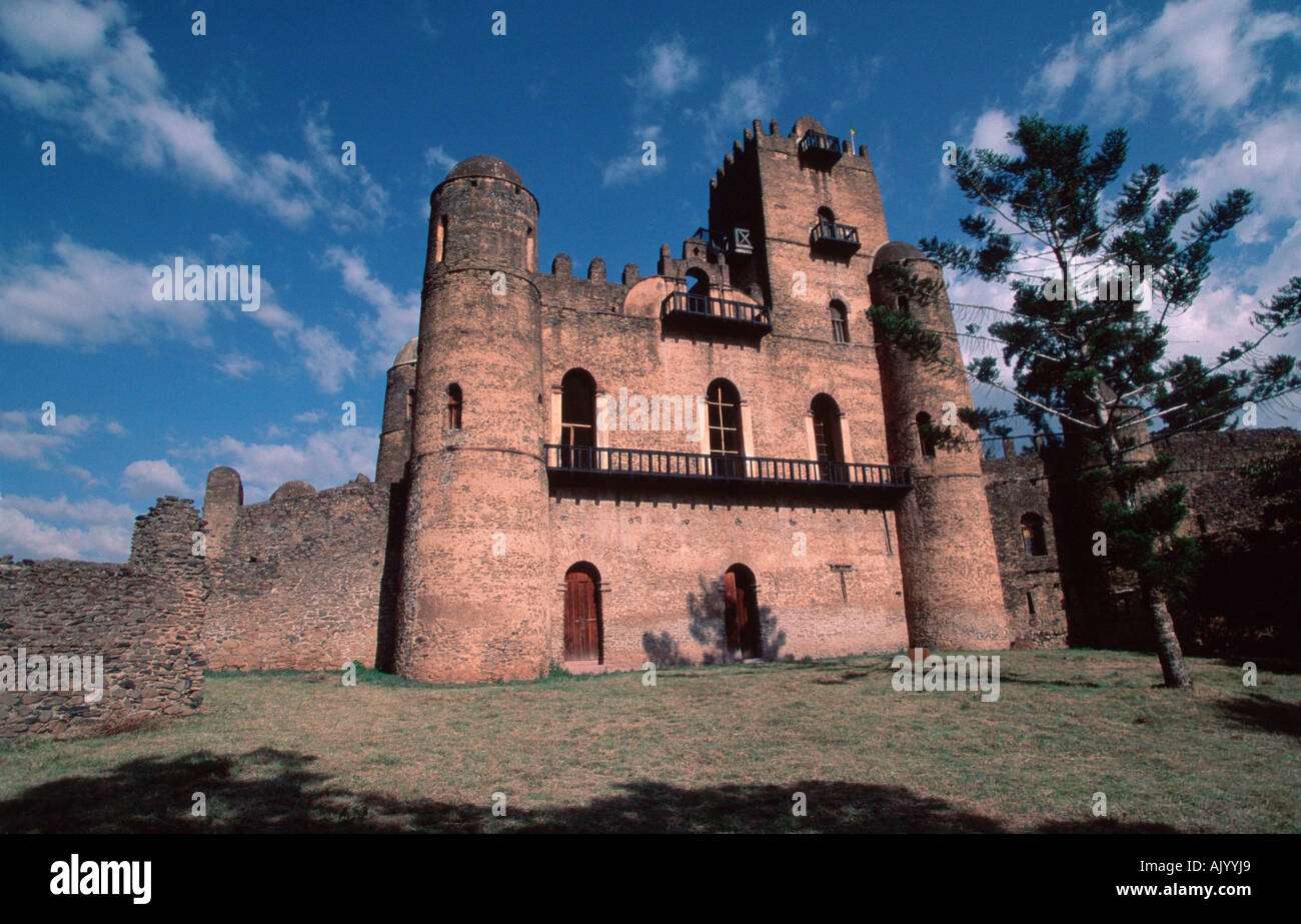 Castello / Gondar Foto Stock