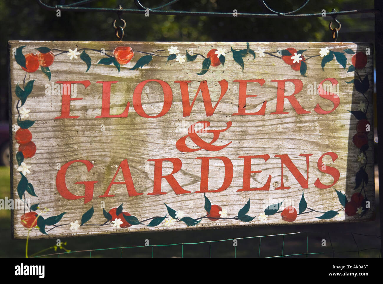 Segno di un vivaio Foto Stock