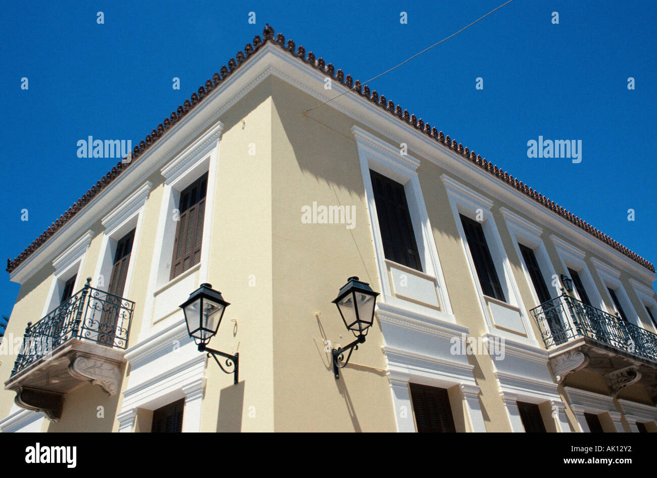 Edificio classico / Athen / Klassizistisches Gebaeude Foto Stock