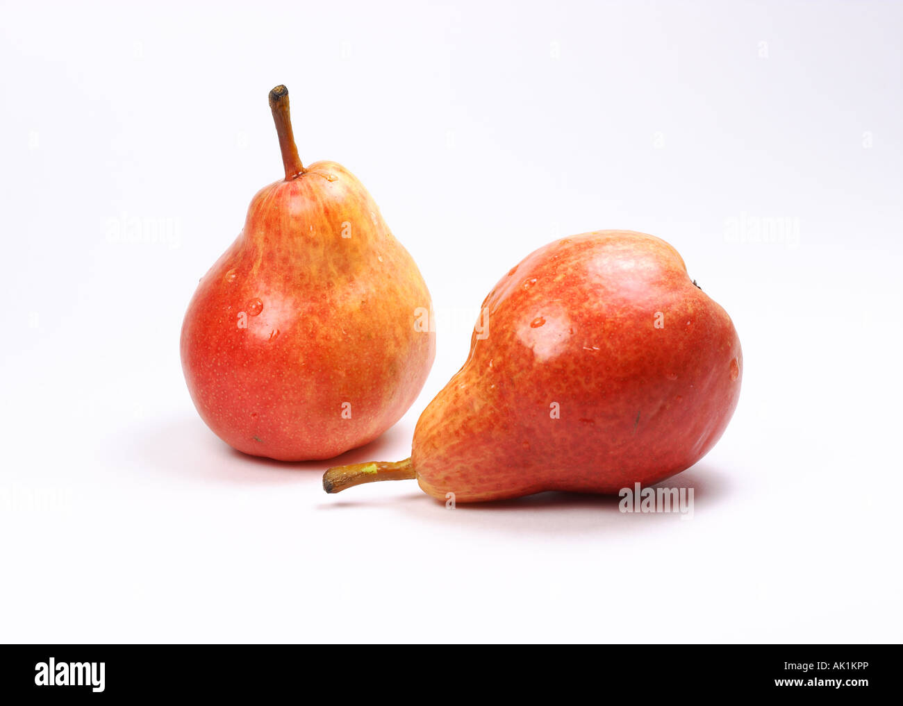 Pere rosse Foto Stock