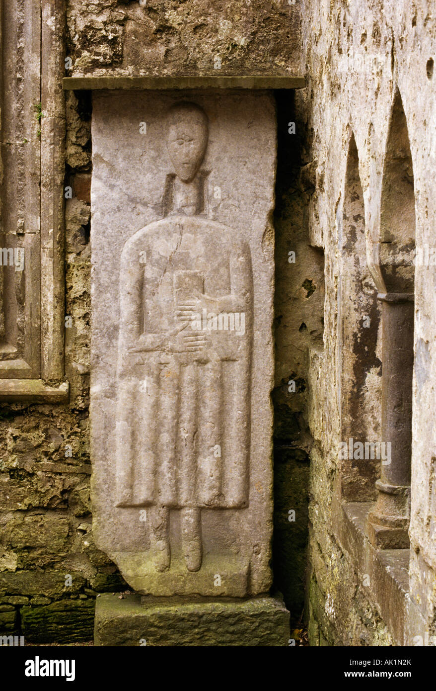 Co Clare, Burren, Kilfenora, Cattedrale di San Fachtna, Irlanda Foto Stock