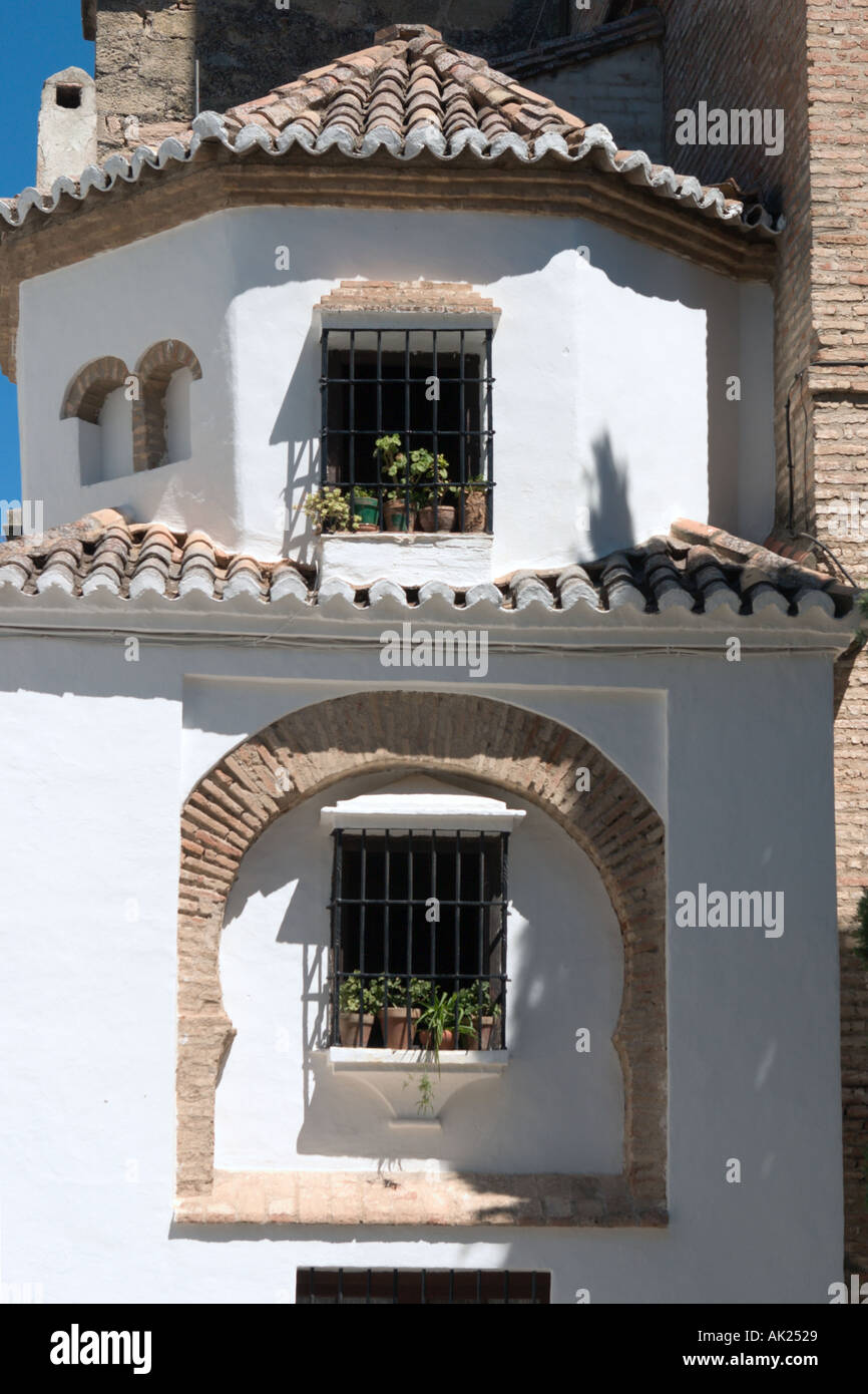 Santa Maria la Mayor e Chiesa Plaza Duquesa de Parcent, Ronda, Andalusia, Spagna Foto Stock