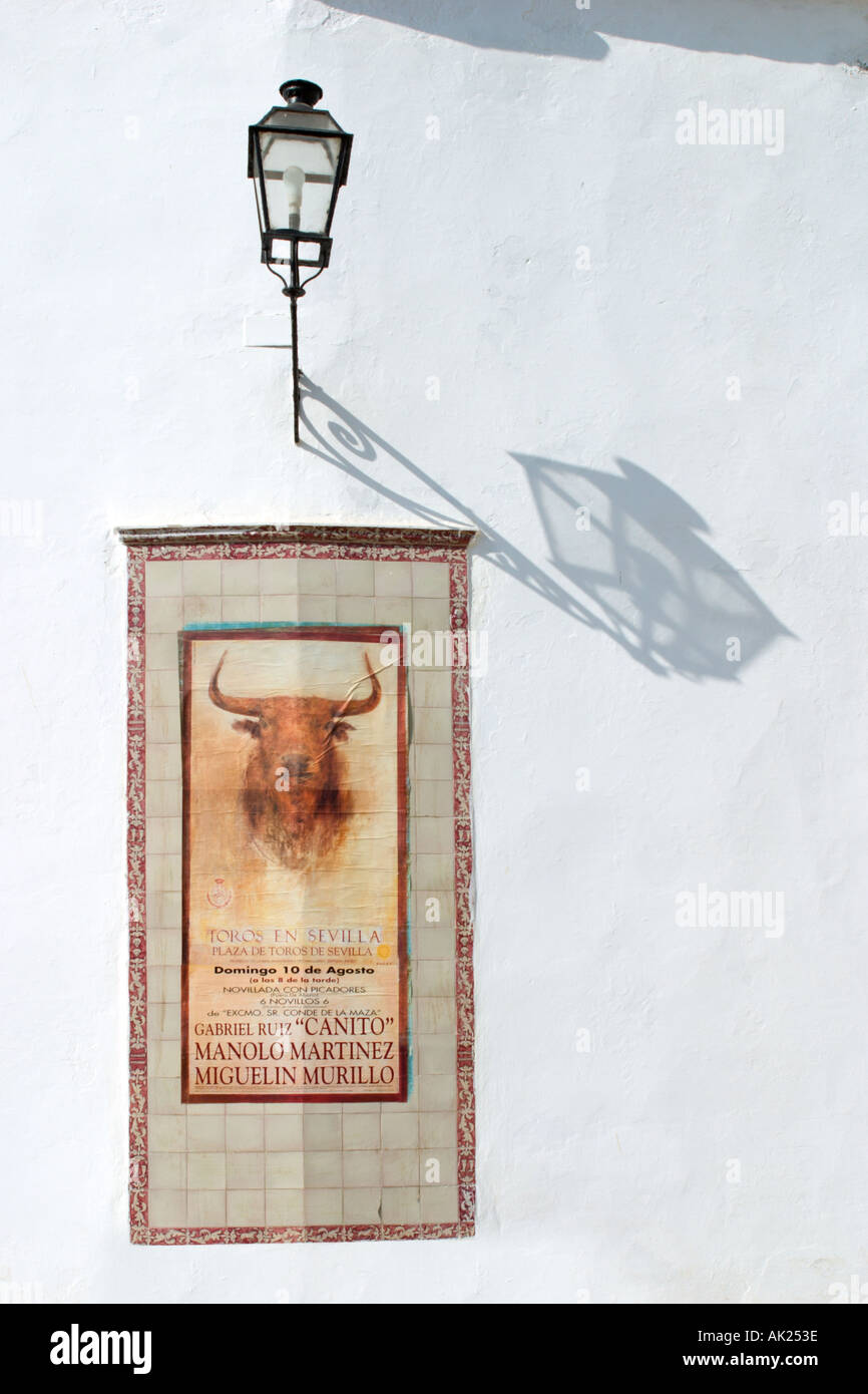 Plaza de Toros (Bull Ring), Siviglia, in Andalusia, Spagna Foto Stock