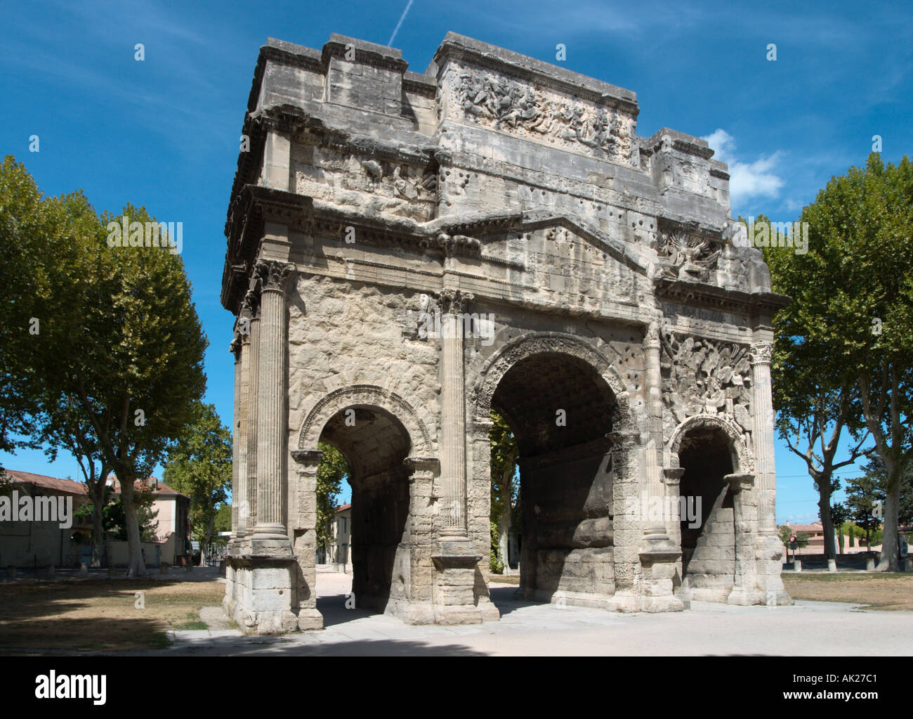 Arc de Triomphe, Orange Provence, Francia Foto Stock