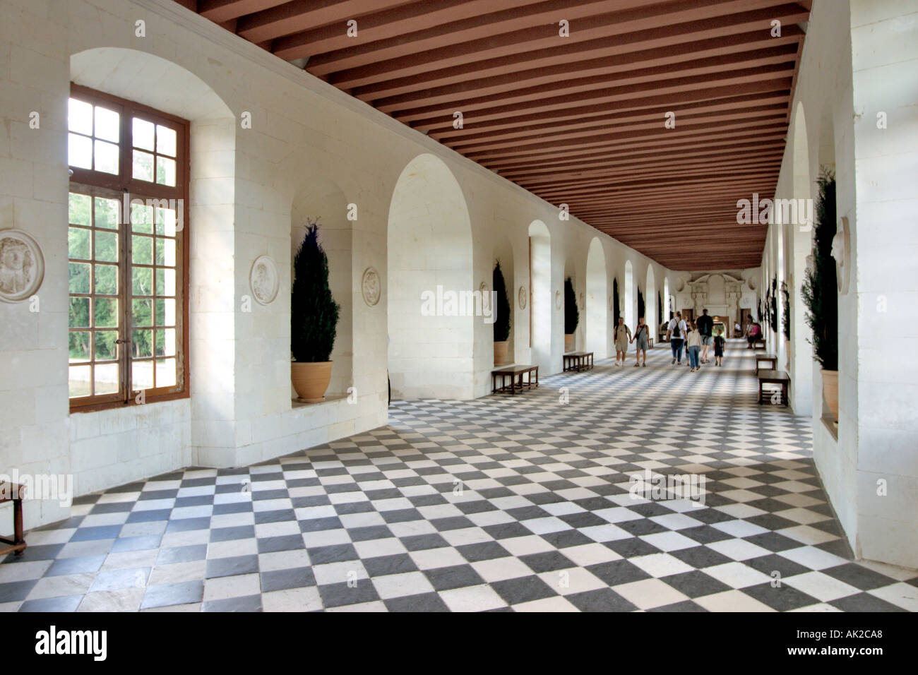 Chateau Chenonceau Gallery Immagini e Fotos Stock - Alamy