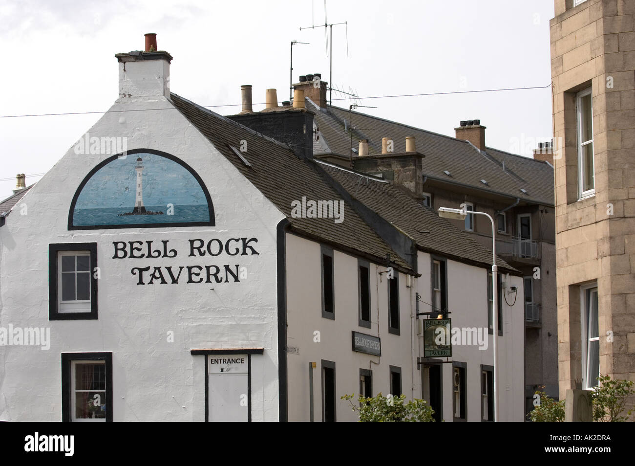 La Bell Rock Tavern di Tayport, Fife, Scozia Foto Stock