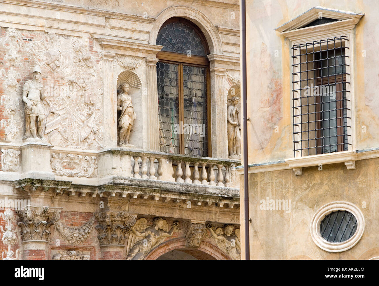 Palazzo del Capitaniato Vicenza Veneto Italia Foto Stock