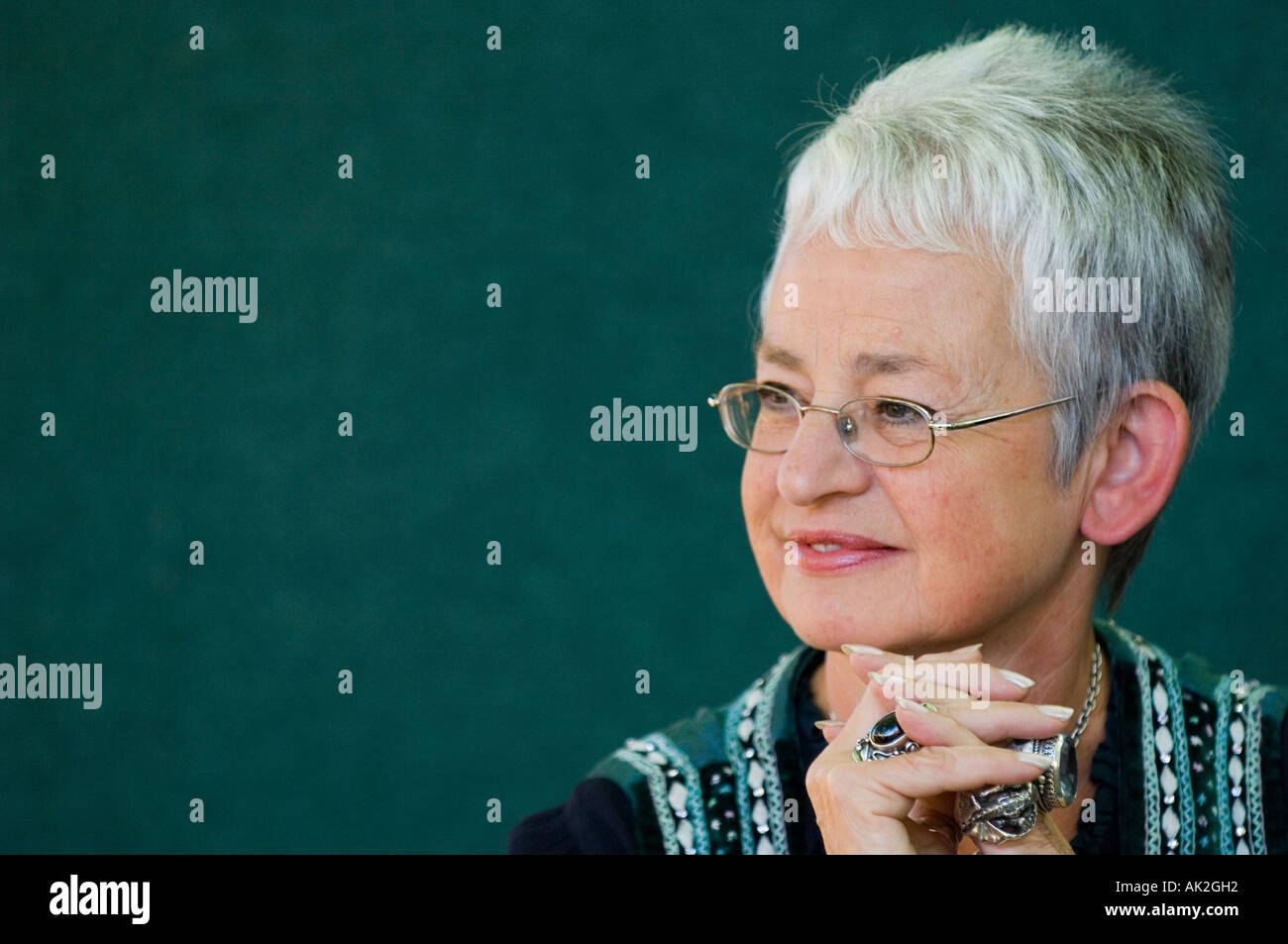 Autore Jacqueline Wilson Foto Stock