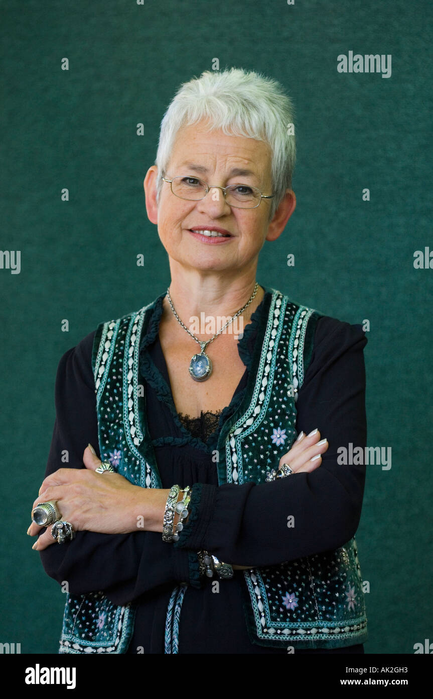 Autore Jacqueline Wilson a Edinburgh International Book Festival 2006 Foto Stock