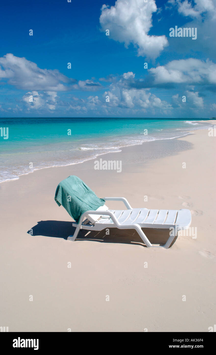 Spiaggia presso il Sands Resort Grace Bay Provo Isole Turks e Caicos Foto Stock