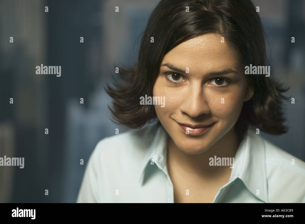 Ritratto di una giovane donna di carriera Foto Stock
