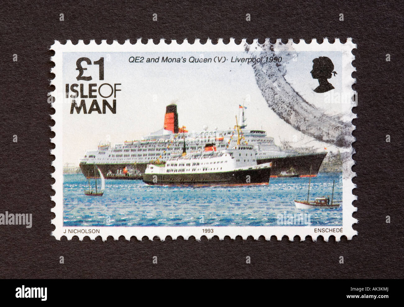 British francobollo Foto Stock