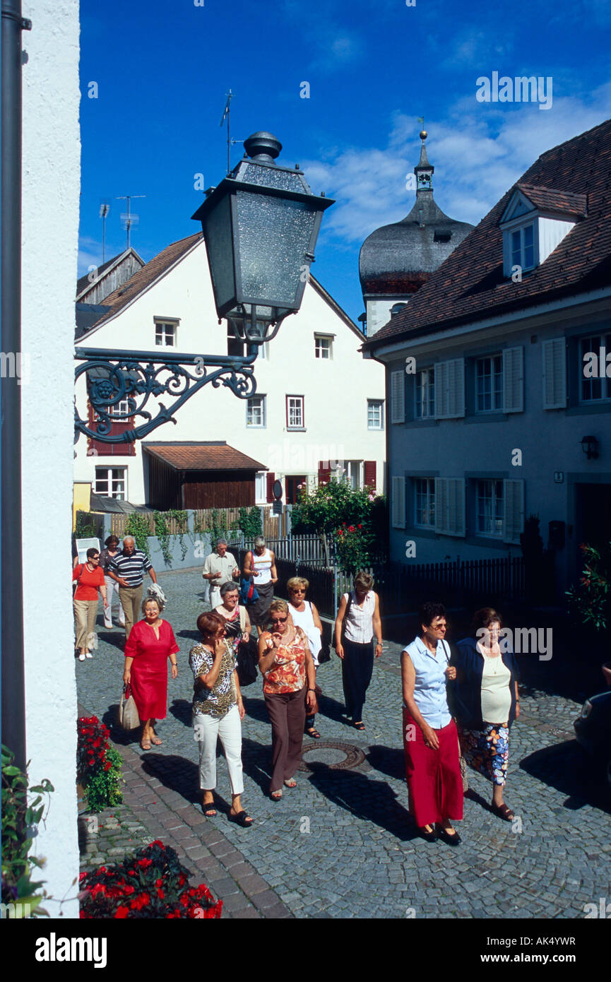 Zona pedonale / Bregenz Foto Stock
